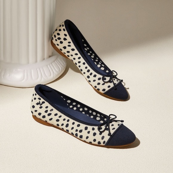 VIVAIA Almond-Toe Bow Flats (Tiana) EU 43/ US 11 - Picture 3 of 10